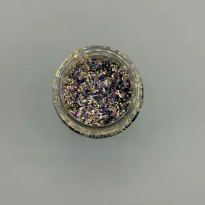 Looking Glass | High Sparkle Iridescent Medium Glitter 1/24 | 2oz by Weight | Heat Safe 320°F Solvent Resistant