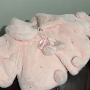 Meihuida Infant Baby Girls Coat Faux Fur Long Sleeve Cape Cloak Jackets Outwear Warm Winter Clothes