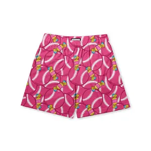 Baller Lifestyle | Doubles and Bubbles Baseball Shorts – 5" Premium Athletic Shorts for Youth & Adults | Lightweight Breathable Summer Sports Shorts | Baseball Training, Gym & Everyday Activewear