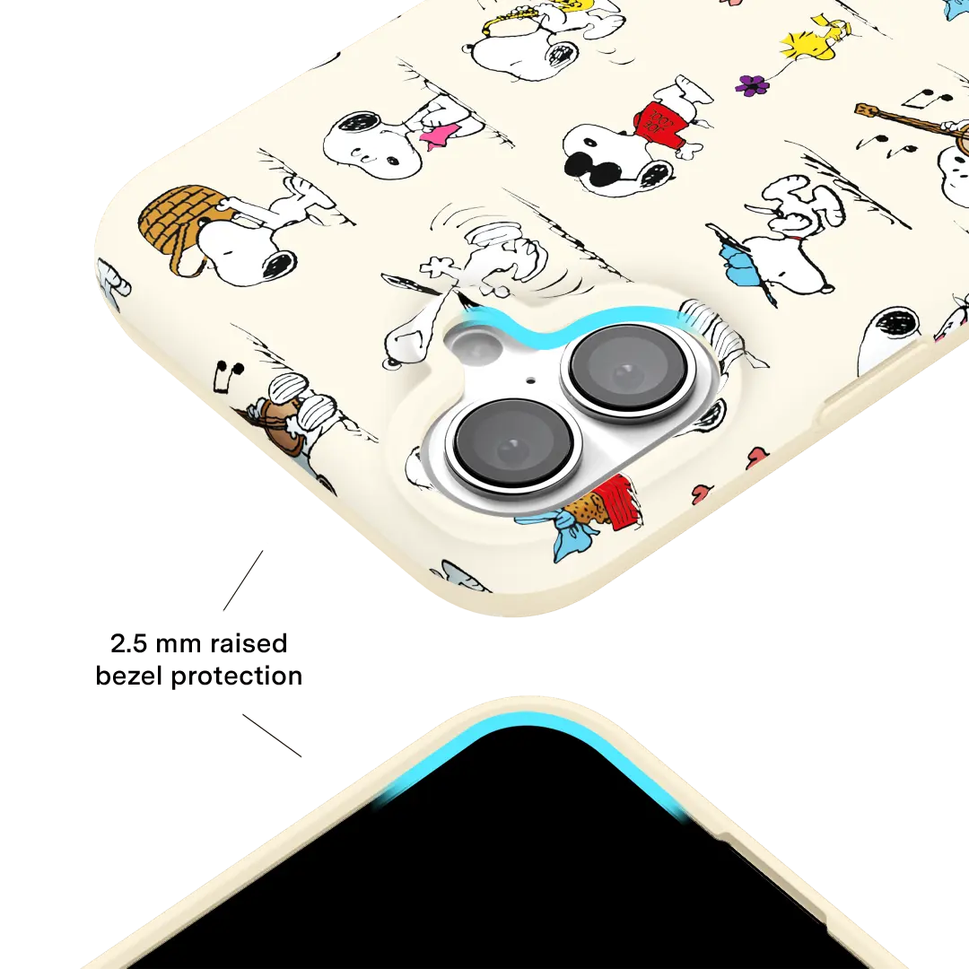 Snooopy Moods iPhone Case