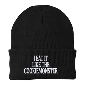 I Eat It Like The Cookie Monster Beanie