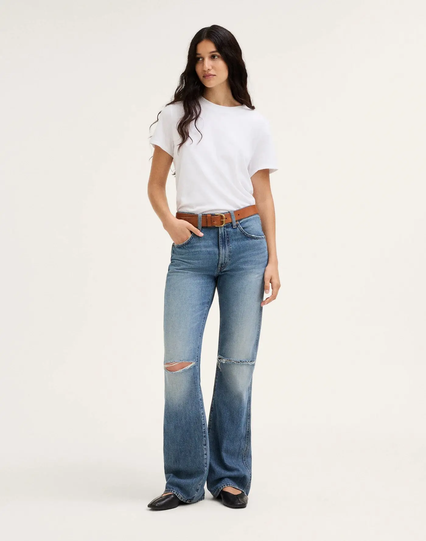 Relaxed Bootcut Jeans