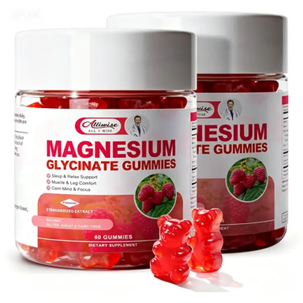 (2pack) Magnesium Glycinate Gummies 600mg for Sleep & Calm, Sugar Free Magnesium Gummies for Adults with Vitamin D3, Tart Cherry & Chamomile,Clump-Resistant Formula, Third-Party Tested, 120 Count Edible Dietary Supplement Daily Nutrition Supplement