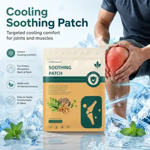 WildFloraCare Cooling Patch with Herbal Ingredients for Everyday Joint Care