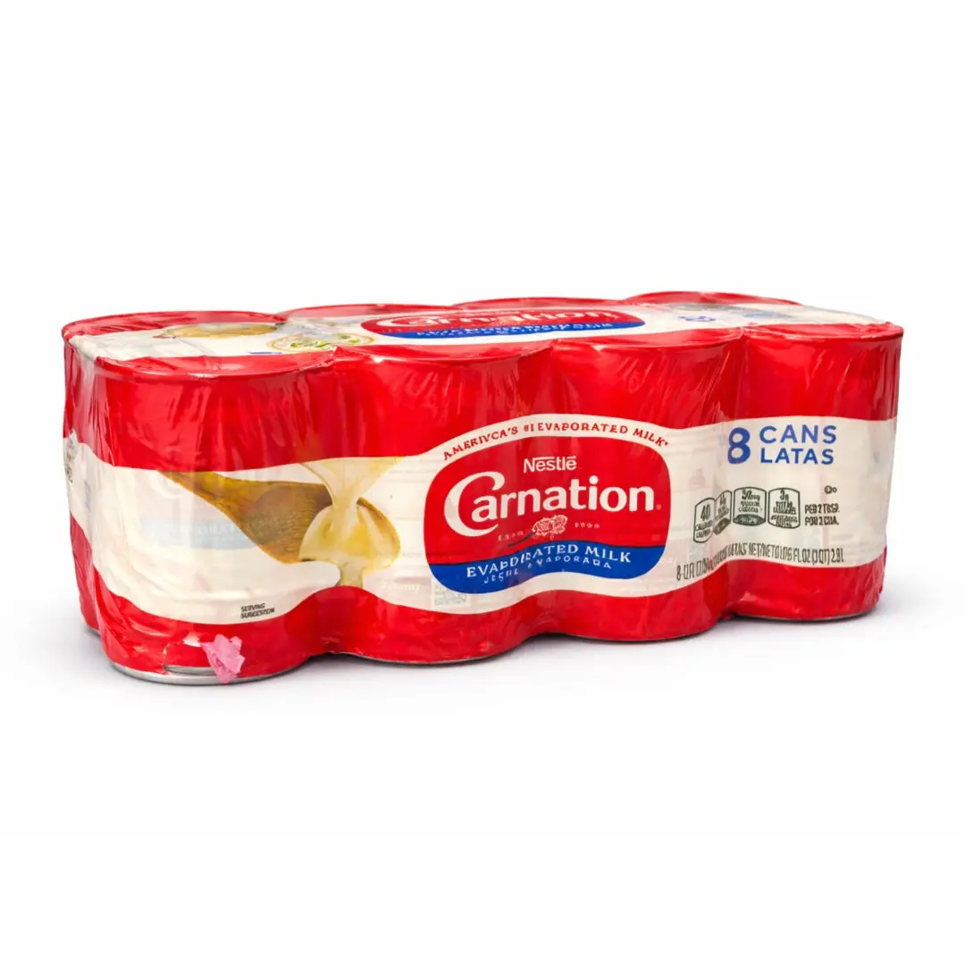 NESTLE CARNATION EVAPORATED MILK 8 CANS