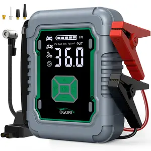 【BIUBLE】9500A Portable Car Jump Starter with Air Compressor, Car Battery Jump Starter (ALL Gas/12.0L Diesel) with 150PSI Tire Inflator, 12V Car Battery Jump Power, Power Bank With LED Light,car essentials