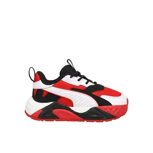 PUMA Toddler Boys Rs-Trck Super Lace Up  Sneakers Shoes Casual - Black, Red, White