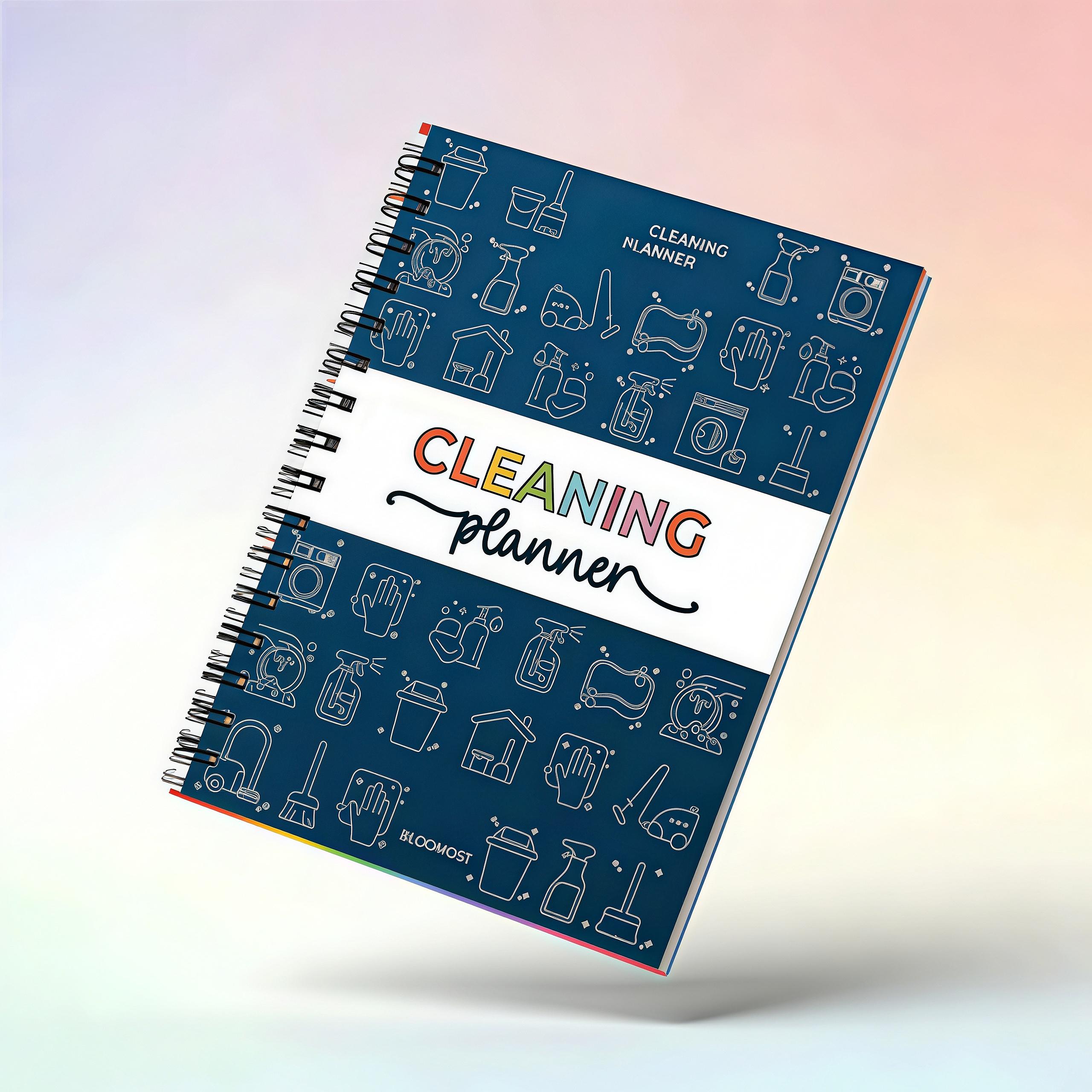 ADHD Cleaning Planner for Adults and Teens - Daily, Weekly & Monthly Cleaning Schedule & Checklist - Household Chore Organizer with DIY Templates for Stress-Free Home Management 2026 NEW