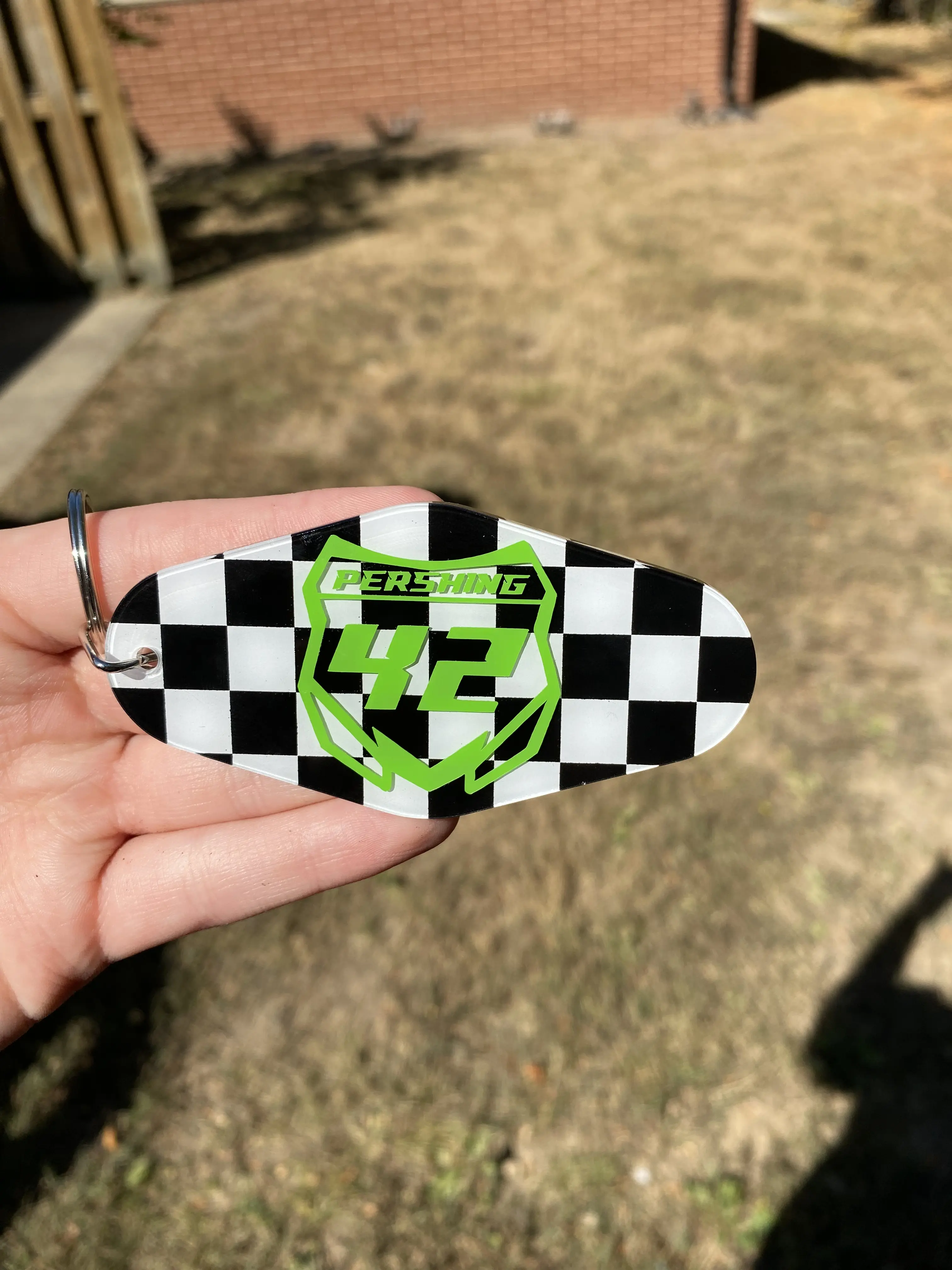 Custom Numberplate Keychain