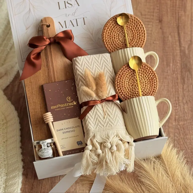 New Home Gift Box, Realtor Gift Basket, New Homeowners for Couples First Home Gift Box