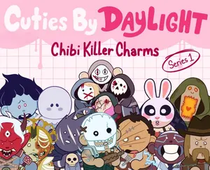DBD Chibi Killer Keychain Charms, Cute, Durable, And Perfect For Bags, Keys, Or Gifts. Great For Daily Use Or As Thoughtful Little Gifts For Your Friends And Yourself