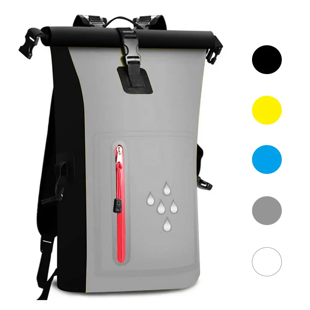 Hot Selling Outdoor PVC Waterproof Bag Large Capacity Men and Women Waterproof Rafting Bag Multifunctional Waterproof Backpack