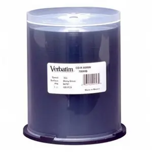 NATIVE Verbatim Standard 120mm CD-R Media - 700MB Silk-Screened Round-Shape Disc for Home & Garden Watering System Data Recording