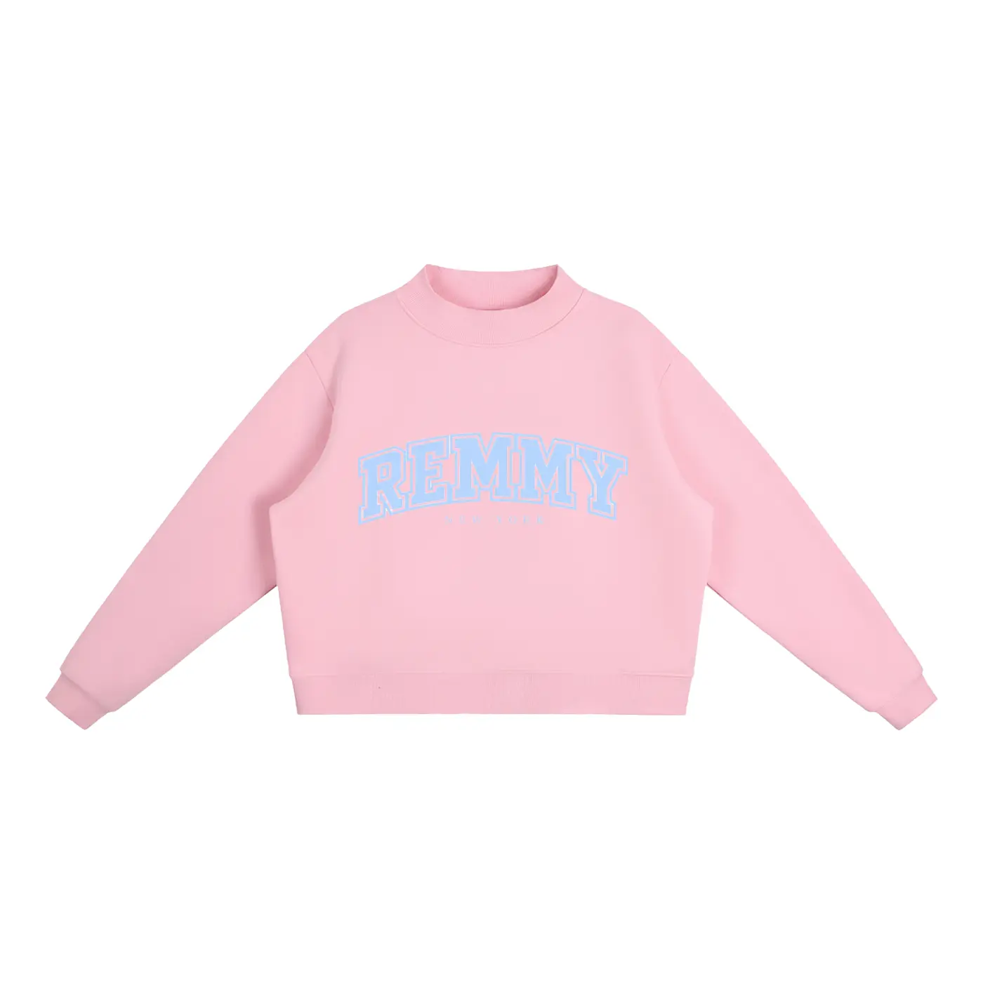 Cloud Fleece Mock-Neck Crew Sweatshirt