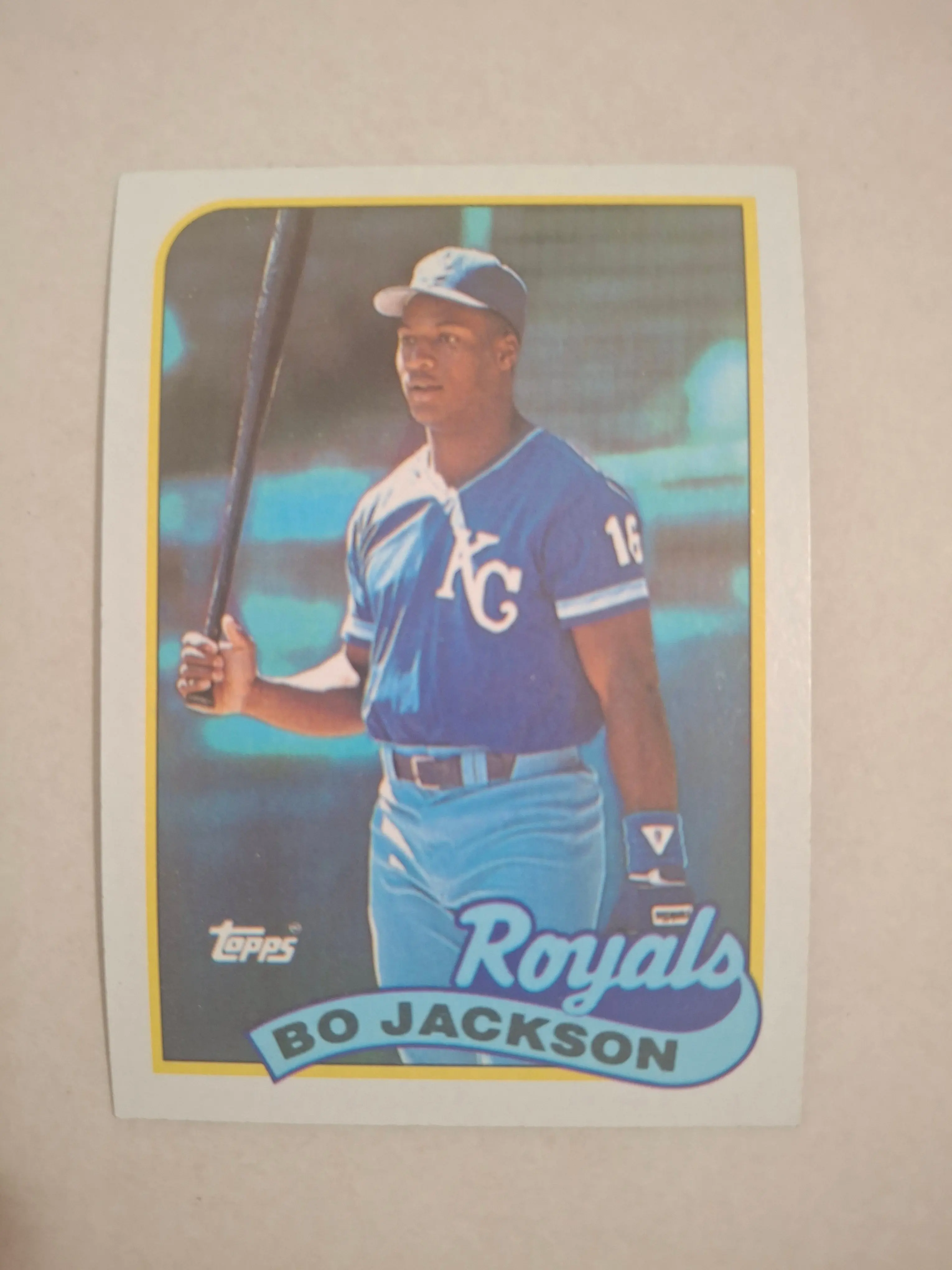 Bo Jackson 1989 TOPPS Baseball Card