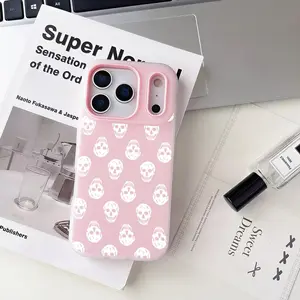 Avant-Garde Fashion Brand Alexander McQueen Phone Case Anti-Yellowing Clear Jelly iPhone Case 17-12 Slim Soft TPU Shockproof Scratch-Resistant Cover Trendy Colors Ultra Lightweight for Daily/Travel/Work Use