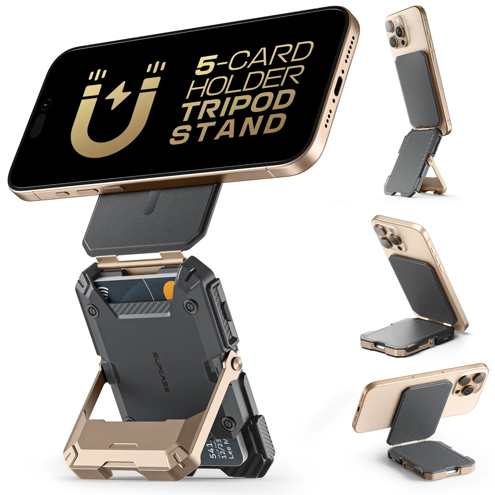 Gold - Pro [ 5 Cards & Adjustable Stand ]