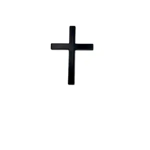 Vehicle Metal Cross Sticker Bumper Jesus - Durable and Stylish Car Accessory for Faithful Drivers