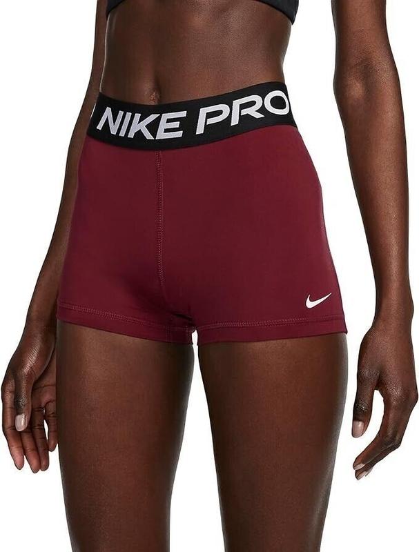Nike Womens Nike Pro 365 3" Beetroot Compression Short Small