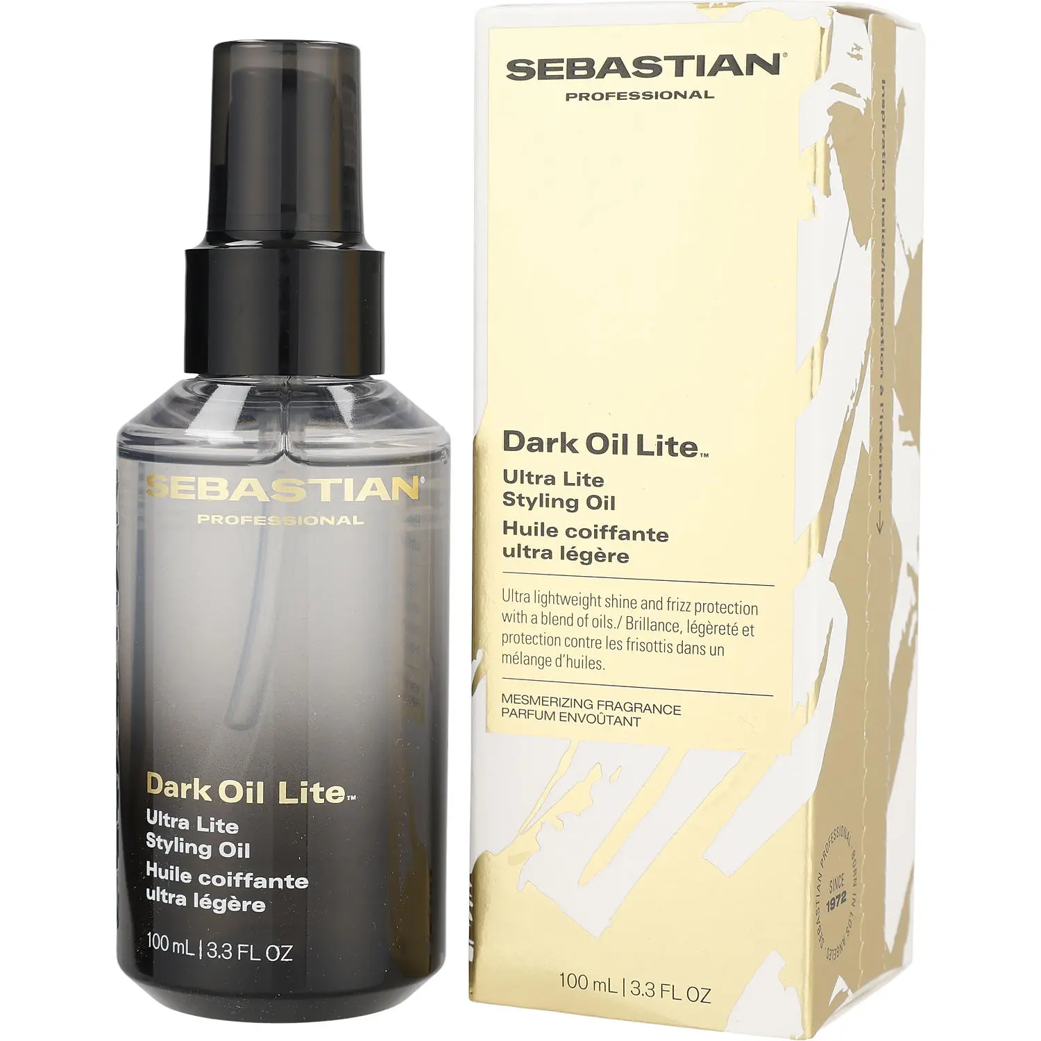 Sebastian By Sebastian Dark Oil Lite Ultra Light Styling Oil For Unisex