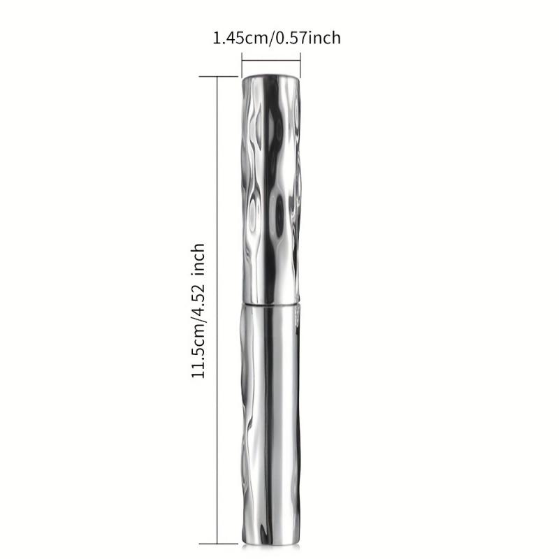 Two-pack of tube mascara, for volumizing, lengthening, and curling lashes. The precise tube design creates a natural, full look. Suitable for parties, music festivals (black), party makeup, and holiday makeup. Provides a volumizing effect.