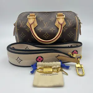 Pre-owned Louis Vuitton Leather Crossbody Bags Speedy Bandoulière 20