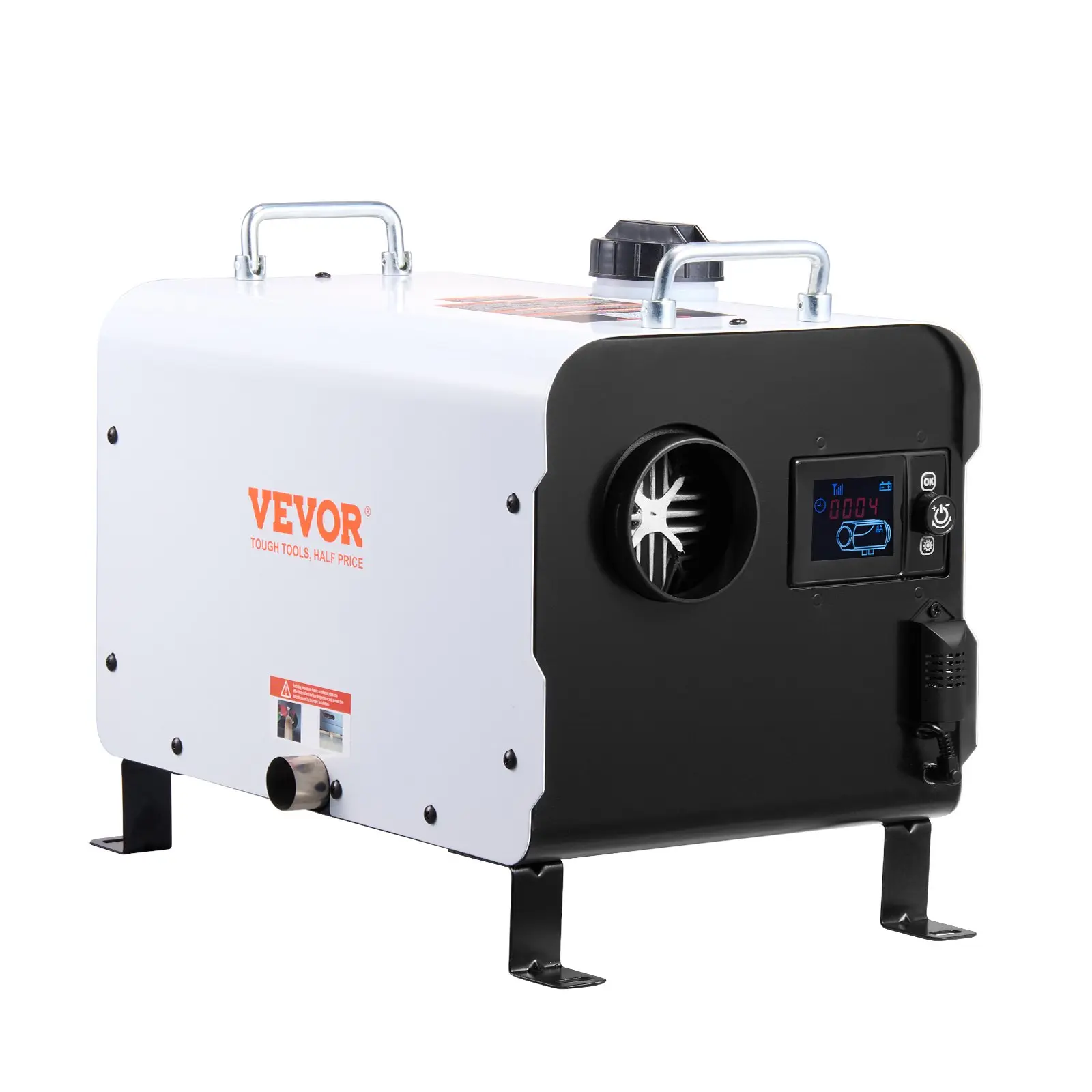 【summerfinds】VEVOR Diesel Air Heater 12V/24V 8KW Bluetooth APP Remote Control for Outdoors