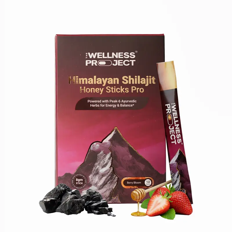 Himalayan Shilajit Honey Sticks Pro (Berry Bloom) - Pack of 10