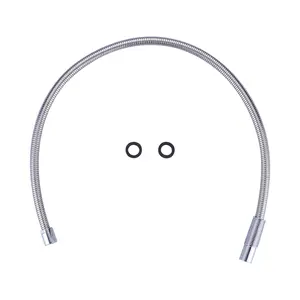 45" Commercial Sink Faucet Sprayer Hose, 45 Inch Stainless Steel Flexible Hose Replacement Kit for Restaurant Industrial Dishwasher