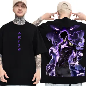 Sungg Jin-W00 Arise Character Shirt, Sol0 Levelingg V2 Tee, Anime Color Sweatshirt, Unisex 2024 Hoodie Menswear Top Cotton Breathable