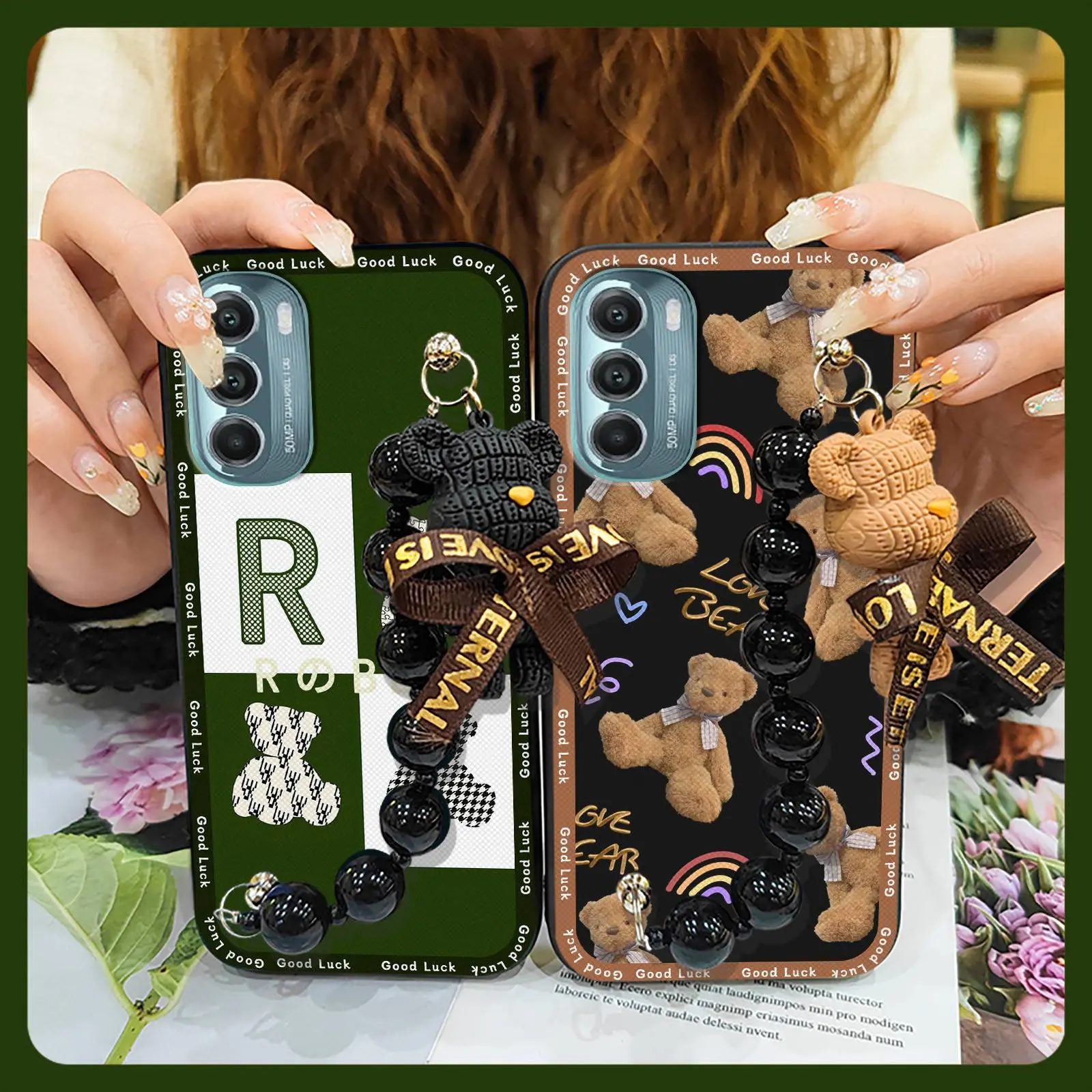Waterproof Skin-friendly feel Phone Case For MOTO G Stylus 5G 2022 Bear bracelet soft case Black pearl pendant protective case Dirt-resistant Simplicity cute Anti-knock - TikTok Shop Waterproof Skin-friendly feel Phone Case For MOTO G Stylus 5G 2022 Bear bracelet soft case Black pearl pendant protective case Dirt-resistant Simplicity cute Anti-knock - TikTok Shop