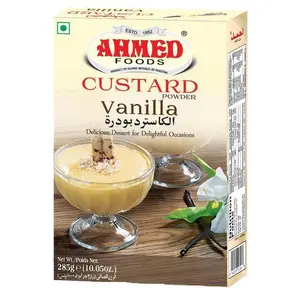 Ahmed Vanilla Custard Powder – Creamy Dessert Mix for Sweet Dishes & Easy Recipes