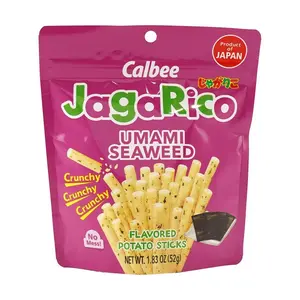 CALBEE JAGARICO Japanese Potato Sticks Seaweed Flavor 52g - Popular Snack
