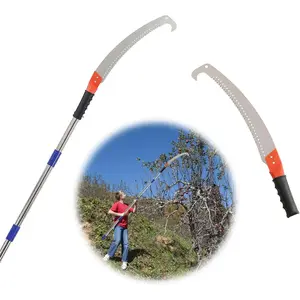 Pole Saws for Tree Trimming, 6.5FT Long Branch Cutter Handle Pruner, Heavy Duty Tree Trimmer Pole |   Ergonomic Non-Slip Grip for Yard Garden and Patios High Branches Cutting