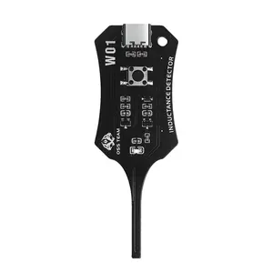 Type-C Inductance Tester Motherboard Coil Tester Electronic Circuit Board Inductor Detector for Phone Motherboard Component Repair Electromagnetic Induction Quick Fault Check Tool