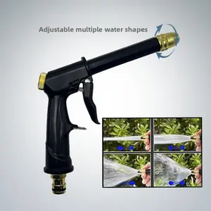 High Pressure Car Washing Water Gun Household Car Washing Tool Long Rod Adjustable Spray Garden Irrigation GOUN HOSE