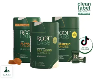 The Total Rest Trio | Alpha + Sea Moss + Turmeric Gummies | New Year New Me Edition | Energy, Recovery & Daily Balance | Start 2026 Strong | Vegan Wellness Bundle