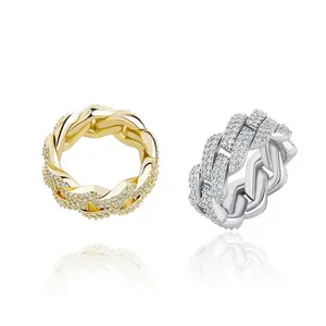 Moissanite Rings  Love Ring| Eternity Ring Gold Rings and Silver Rings, Sparkling Rings