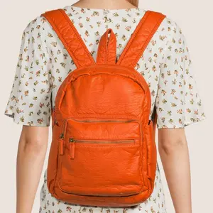 Ampere Creations Soft Vegan Leather Medium Sized Marie Backpack Bag Preview More Update