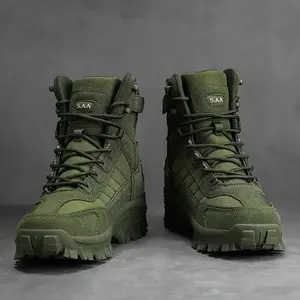 Men’s outdoor hiking boots, hiking footwear, wear-resistant non-slip men’s boots