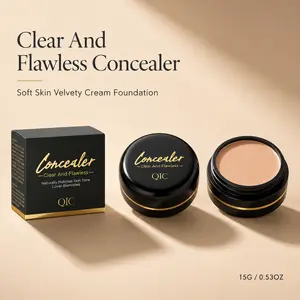 Full Coverage Tattoo Concealer - Waterproof, Long Lasting, Covers Scars Birthmarks Dark Spots Foundation
