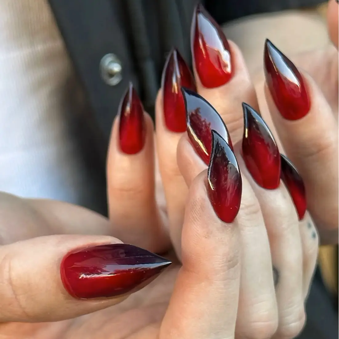 red to black gradient