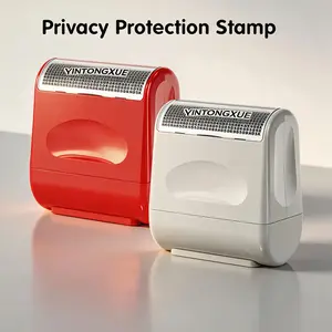 2Counts Roller Stamp for Confidentiality & Privacy Protection, Privacy Protection Roller Stamp for Address & Billing Info Blocker, Identification Seal for Personal Information Protection, Office Supplies, Home & Office Mailing Essentials