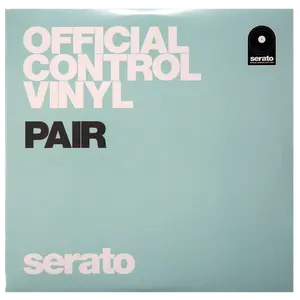 Serato 7" Control Vinyl (Pair, Glow in the Dark)