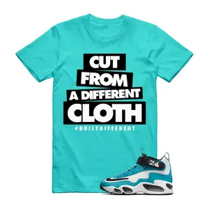 CLOTH T Shirt to match Aquamarine Teal Aqua Freshwater 24 Air Griffey 1 Tshirt