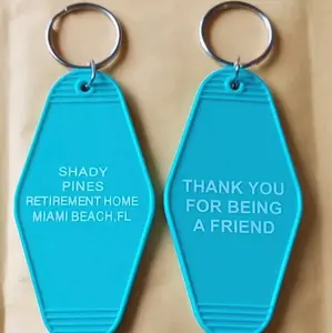 Golden Girls Betty White Hotel Keychain