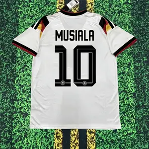 2026 Season Musiala White No. 10 Home Short-Sleeve Soccer Jersey
