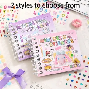 25 Sheets Mini Fairy Tale Sticker Book 2.0 Series Handmade Decoration, Creative Collage Materials DIY Scrapbook Diary Frame Background Gift Packaging Greeting Card Phone Case Water Cup Sticker Album