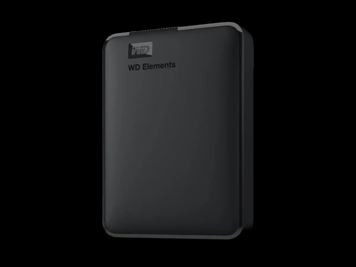 Western Digital WDBHJS0060BBK-WESN 6 TB Elements Portable Storage USB 3.2 Gen 1 & USB 3.0 Hard Drive, Black