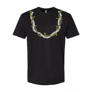 Lei T-Shirt, Ti Leaf / Pikake Wrap